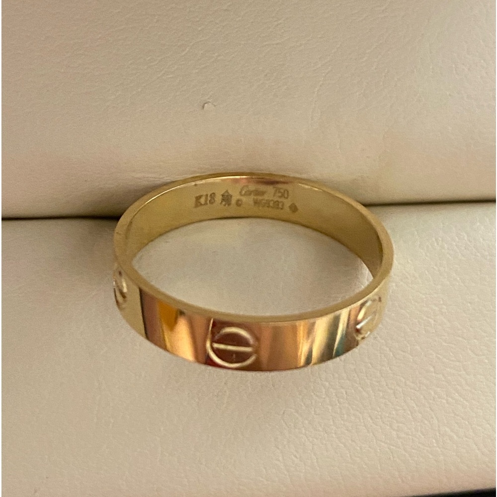 Gold Women's Ring - Picture 2 of 5